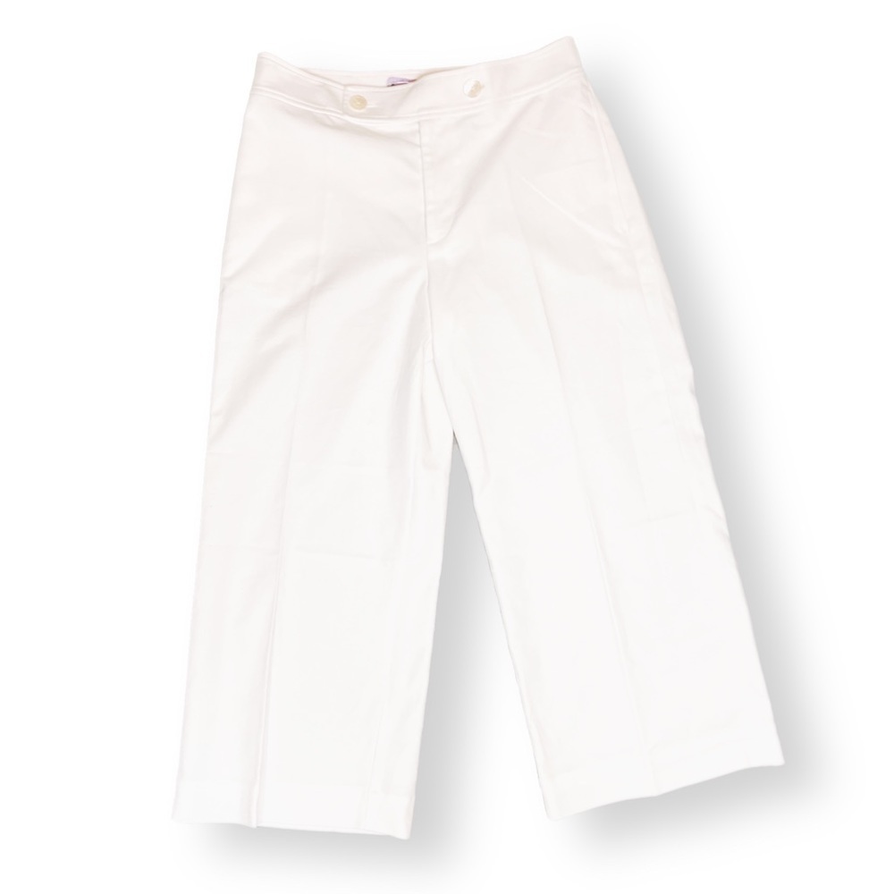 Ralph Lauren White Cropped Pant